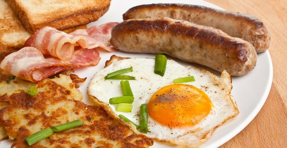 Le petit déjeuner à l'anglaise est-il calorique ?