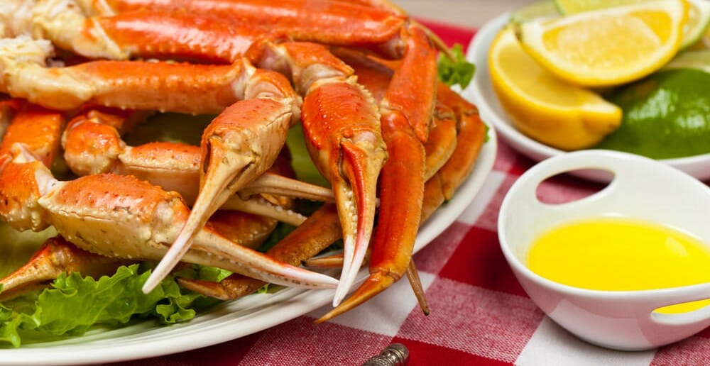 Manger du crabe pendant un régime