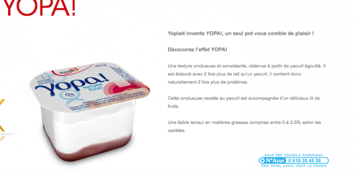 Les yaourts Yopa font-ils grossir ?