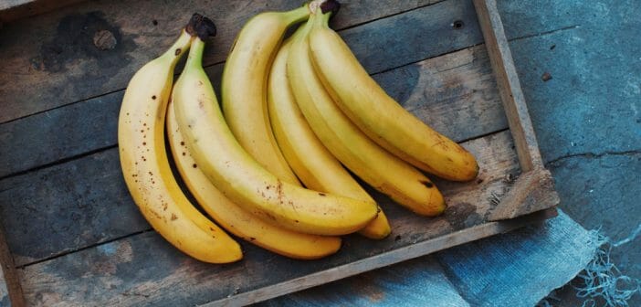 La banane, un fruit autorisé dans le régime sans résidu