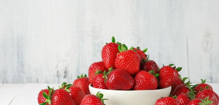 La fraise, autorisée pendant le régime Dukan