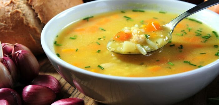 La soupe de légumes pour un effet coupe faim