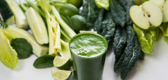 Maigrir avec des jus de légumes verts