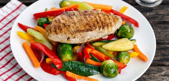 Manger que des légumes et de la viande pour maigrir
