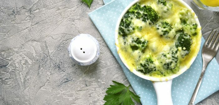 Le gratin de brocolis : un plat diététique et healthy
