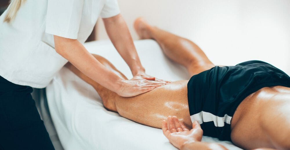 Avant l'effort, optez pour un massage sportif