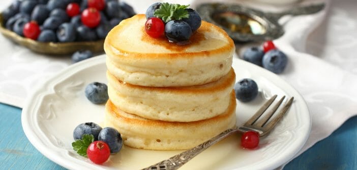 Combien de calories dans les pancakes fluffy ?