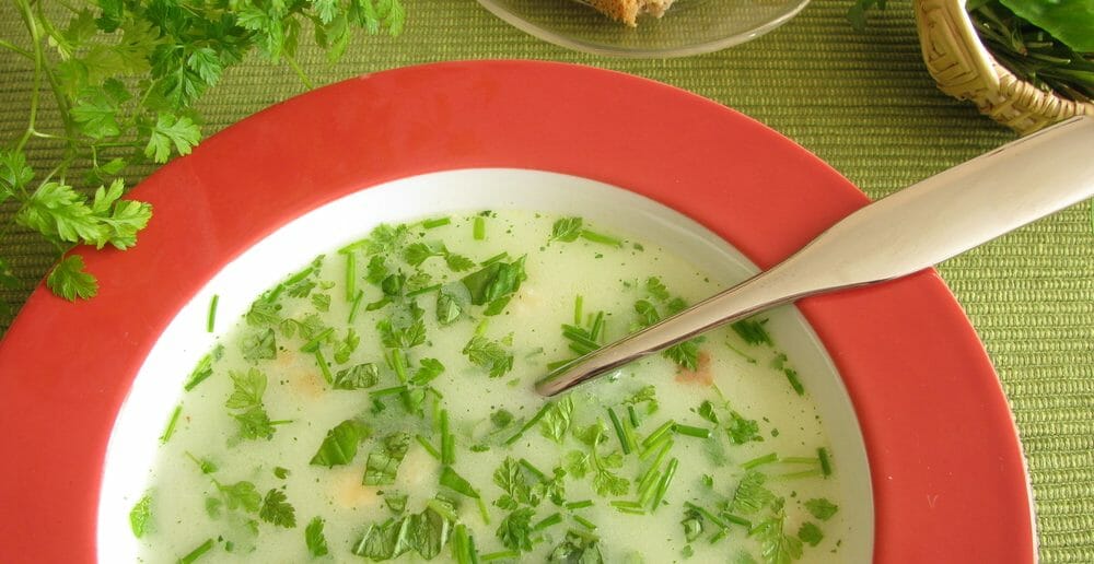 La soupe de cerfeuil : bienfaits et calories